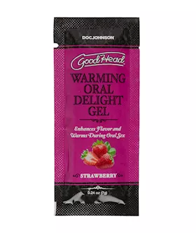 GoodHead Warming Oral Delight Gel  Strawberry