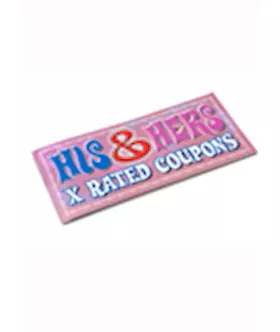 His & Hers X-rated Coupons