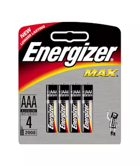 Energizer Max Aaa 4 Pack