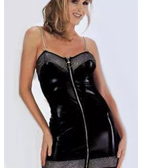 Shiney Black Dress