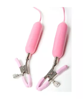 Vibrating Nipple Clamp Sextoy