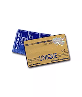 Glyde Unique Non-latex Condoms 3pk