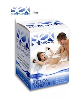 Sex In The Shower Suction Handcuffs