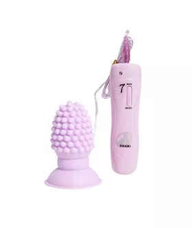 Beaded Buttty-purple