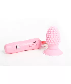 Beaded Buttty-pink