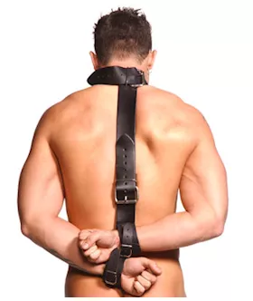 Strict Leather Neck-wrist Restraint