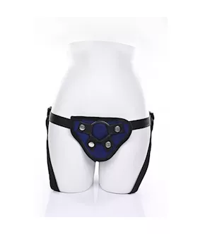 Lush Cobalt Strap On Harness