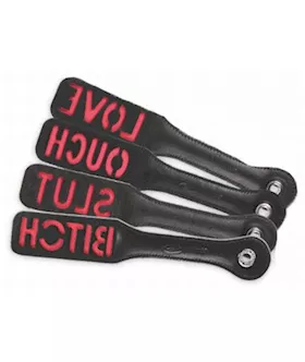 Leather 12 Inch Slapper Love