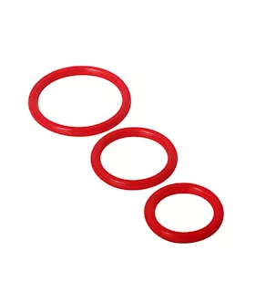 Trinity Silicone Cock Rings