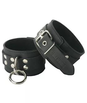 Strict Leather Suede Lined Ankle Cuffs