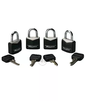4 Pack Steel Masterlocks