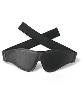 Strict Leather Velcro Blindfold