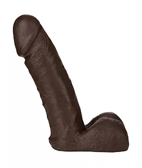 8 Inch Realistic Black Cock Vac-u-lock