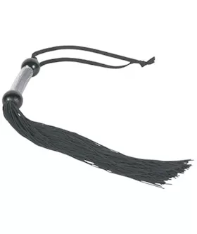 Large 22 Inch Black Rubber Whip