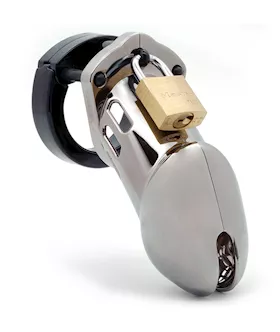Cb-6000 3.25 Inch Chastity Cock Cage Kit