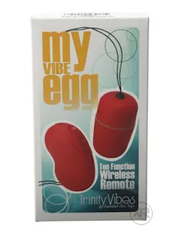 Trinity 10 Speed Red Remote Egg