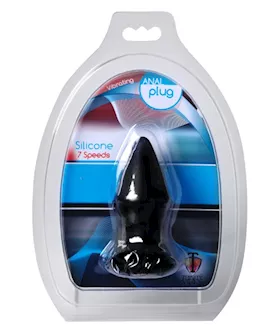 Trinity 7 Speed Vibrating Silicone Butt Plug