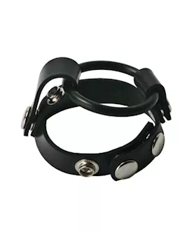 Rubber Cock Ring Harness