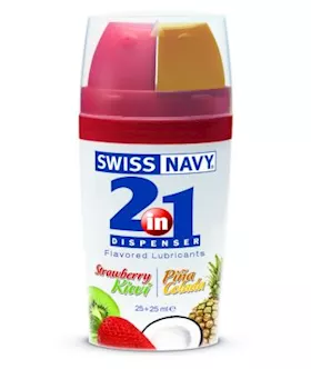 2-in-1 Dispenser: Flavored Lube