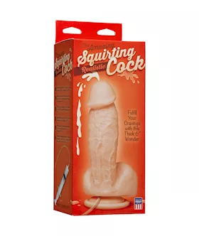 The Realistic Squirting Cock