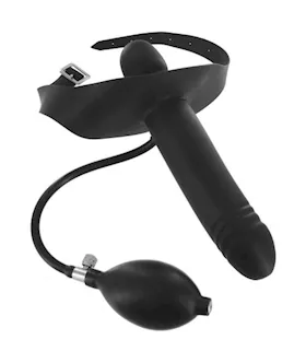 Inflatable Gag with Dildo
