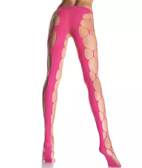 Hexagon Net Pantyhose