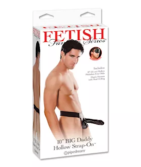 Ff Big Daddy Hollow 10 Inch Strap On
