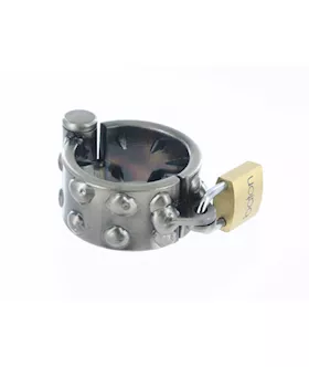 Kalis Teeth Spiked Chastity Device 2 Rows 175 Inch