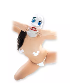 Ff Extreme-scared Straight Latex Hood