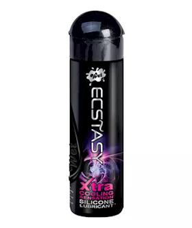 Wet Ecstasy Xtra Cooling Sensation Silicone Lube 31 Oz