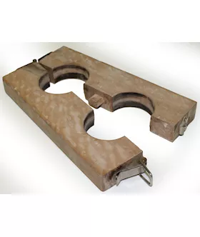 Wooden Ankle Restraint System