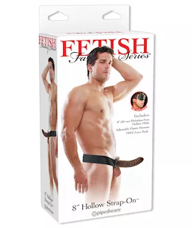 Fetish Fantasy Series 8 Inch Hollow Strap-on