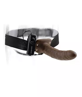 Fetish Fantasy Series 8 Vibrating Hollow Strap-on