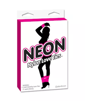 Neon Love Ties