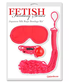 Fetish Fantasy Series Japanese Silk Rope Bondage Kit