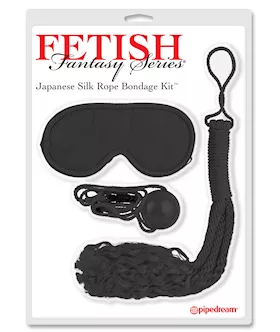 Fetish Fantasy Series Japanese Silk Rope Bondage Kit