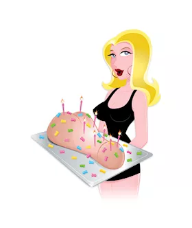 Bachelorette Party Favors Pecker Cake Kit