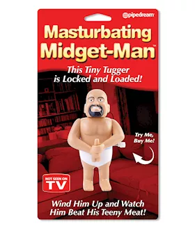Masturbating Midget-man Wind-up Doll