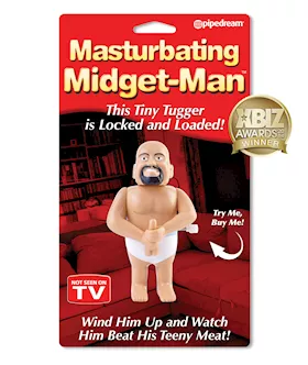 Masturbating Midget-man Wind-up Doll