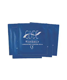 Glyde Ultra Blue Blueberry 100 Bulk Pack