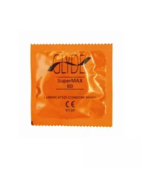Glyde Supermax Condoms Natural 10 Pack
