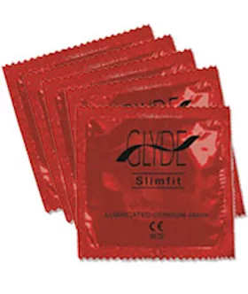Glyde Slimfit Condom Natural 10 Pack