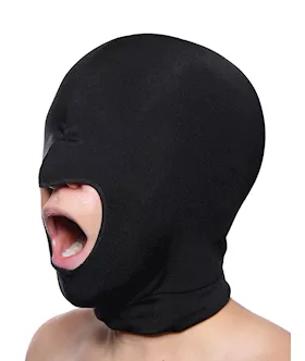 Blow Hole Open Mouth Spandex Hood