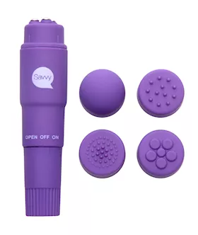 Savvy By Dr Yvonne Fulbright Flirt Velvet Coat Personal Massager