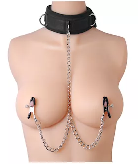 Submission Collar And Nipple Clamp Union