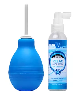 Cleanstream Anal Lube And Enema Kit