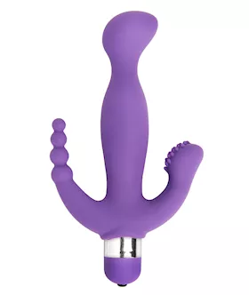 Amethyst 7 Mode Triple Stimulation Vibrator
