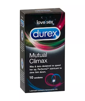 Durex Mutual Climax Condoms 10pk