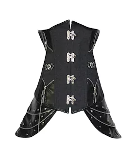 Black Jacquard Underbust Corset