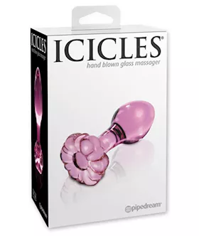 Icicles Glass Butt Plug No 48